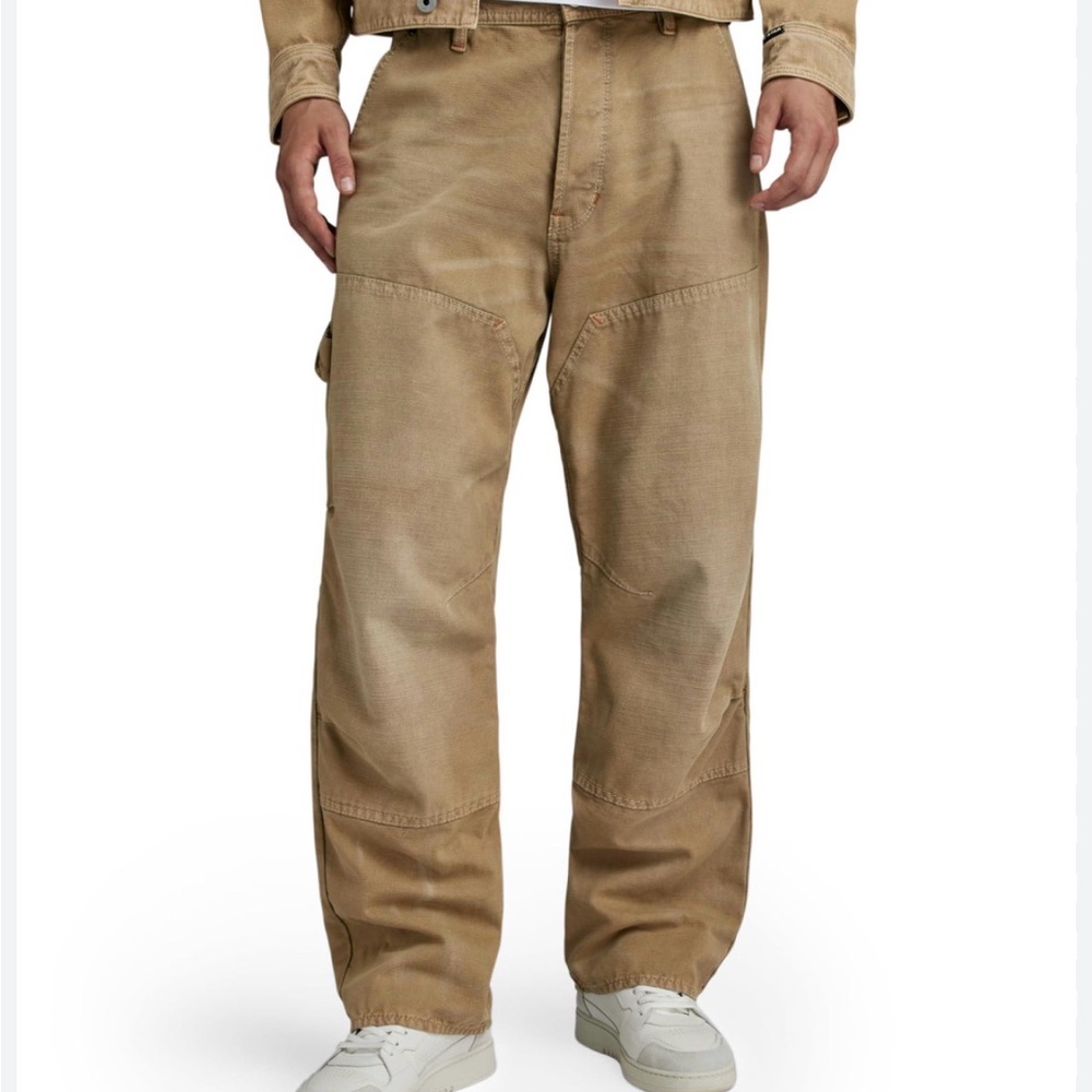 RAW Men's Classic Tan Cargo Pants